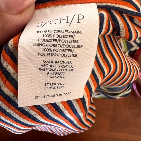 CAbi Amour Sleeveless Shirt Button Down Short Dress Size S - Picture 10 of 11